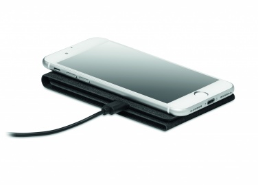 Logotrade business gift image of: RPET wireless charger 15W